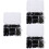 531Stk Windschutzschrauben Bolzen Set Schwarz Metall 5