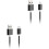 2Stk Schwarz Micro USB Ladekabel Nylon Geflochten Hohe Ladeleistung 2