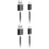2Stk Schwarz Micro USB Ladekabel Nylon Geflochten Hohe Ladeleistung 4