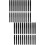 60Stk Schwarze Feiner Sprayflaschen Kosmetik Behälter 10