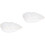 2Stk Große Glasschüssel Salad Bowl Für Gemüse Servieren 4