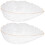 2Stk Große Glasschüssel Salad Bowl Für Gemüse Servieren 5