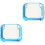 2Stk Stilvolle Blaue Smartwatch Tpu Schutzcover 3