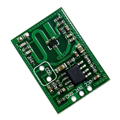 RCWL-0515 12-15m Long Distance 2.7g Microwave Detection Module for Garage Lamp/UV Lamp, Inductive  Module 1