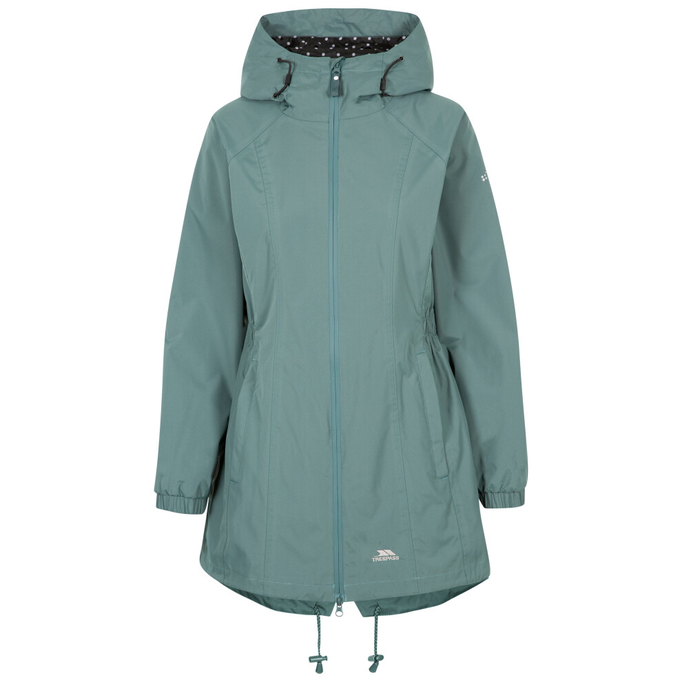 Trespass (20, Spruce ) Womens Waterproof Jacket - Daytrip Green