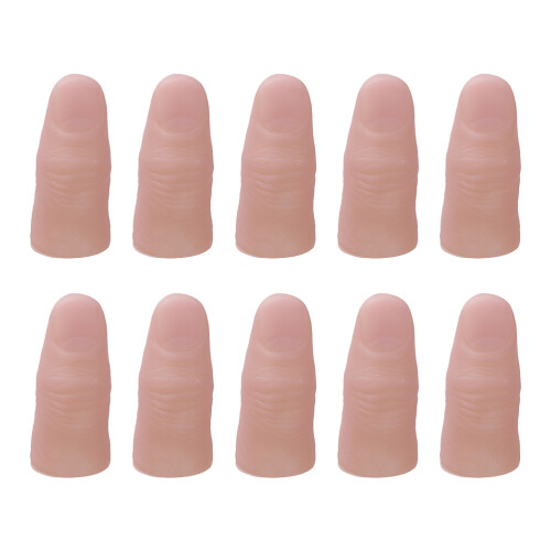 80Stk Prank Finger Pink Tips Für Und Partyspaß 1