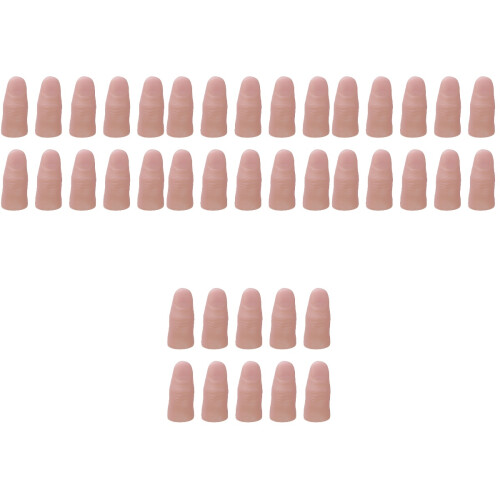 80Stk Prank Finger Pink Tips Für Und Partyspaß 2