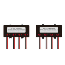 2X HC02 with LED Display Battery Equalizer 10A Current Active Voltage Balancer Li Li-Ion Lifepo4 LTO Lead Acid Battery