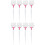 8Stk Haarfärbepinsel Und Weiß Salon Haarfärbe Set 5