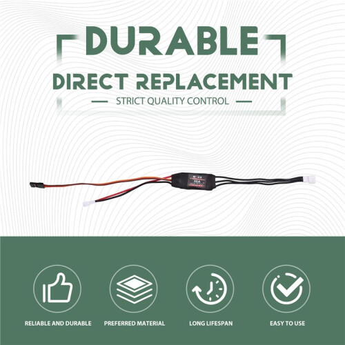 AM32 30A Brushless ESC Speed Controller, for 1/10 1/12 1/14RC Crawler  Off-Road Drift Racing Programmable,C 1