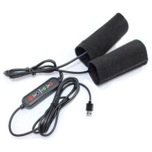 1Pcs Motorcycle Heated Handlebar Cover 5V 2A USB Electric Handle Cover 3 Gear Warmer Heated Handgrips Motorcycle Part