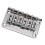 78MM 6 String Electric Guitar Bridge Saddle Top Load Hardtail Bridge Musical Instrument Accessories 3