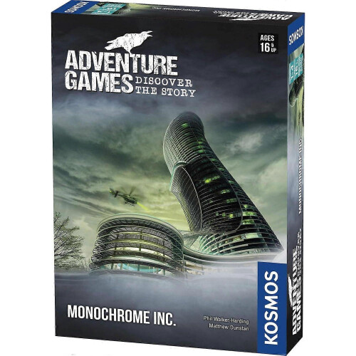 Adventure Game Monochrome Inc. Board Game