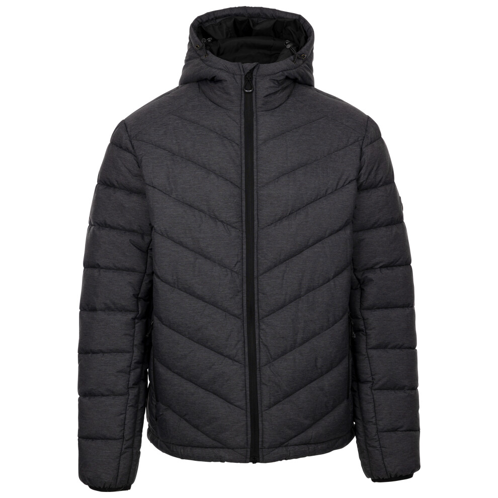 Trespass (Xl, Dark Grey Marl) Mens Padded Casual Jacket Coat Didmarton