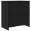 VidaXL vidaXL Sideboard 2 pcs Black Oak 70 x 41 x 75 cm Engineered Wood 5