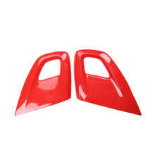 Encosto de BraçO da Porta Interna Do Carro Vermelho Puxar AlçA de ProteçãO Capa GuarniçãO para Veloster 2011-2017 AcessóRios