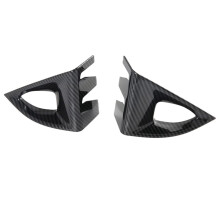 For X-Trail XTrail Rogue T33 2021 2022 Car Front Fog Light Lamp Cover Trim Decorative Frame Sticker Accessories