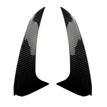 Divisor de PáRa-Choques Traseiro de Fibra de Carbono Spoiler Traseiro Canard GuarniçãO de VentilaçãO para CLS Classe W218 CLS250 CLS400 CLS500