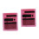 2Stk Pink Pen Organizer Langlebig Für Schule Und 4