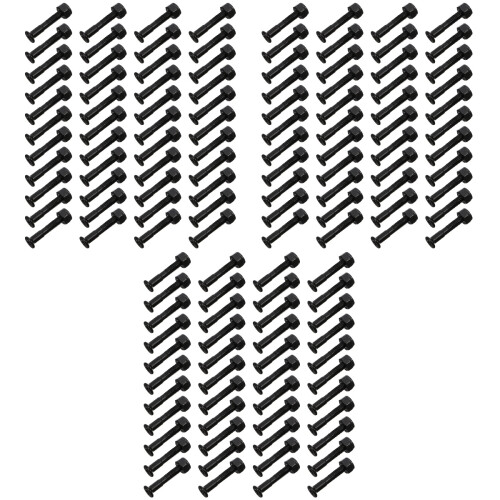 120Sets Skateboard Montageschrauben Set Stahl Zubehör 2
