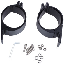 2x LED Stab Rollen Bull Montieren Halterungs Klemmen Querfeldeln Arbeits Licht, 3 Zoll (76-81Mm)