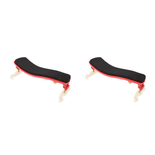 2St Rood Rubber Viool Schoudersteun Ergonomisch En Gemakkelijk 1