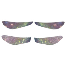 Autodeur Anti-Kick Pad Crystal Diamond Deur Beschermend Pad Anti-Kick Vuile Stickers Anti-Collision Stickers (Fancy)