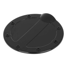 Gas Cap Fuel Filler Door Cover for F150 2009 2010 2011 2012 2013 2014 Black