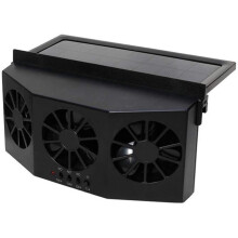 Ventilador de Carro Movido a Energia Solar, Exaustor de Carro Movido a Energia Solar, Radiador de Carro, Ferramenta de Resfriamento de VeíCulo para
