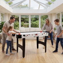 Charles Bentley 4ft Air Hockey Indoor Sports Gaming Table