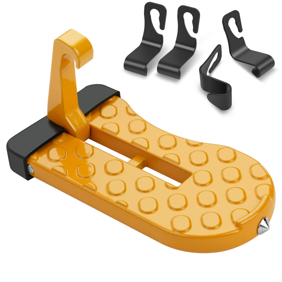 Uraqt Car Door Pedal, Car Doorstep Roof-Rack Foot Pedal Ladder, 5005362271124