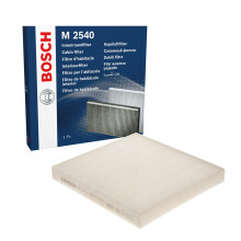 Bosch M2540 Standard Cabin Filter, Replacement Filter - Filters Pollen and Dust for Cleaner Air Inside the Vehicle