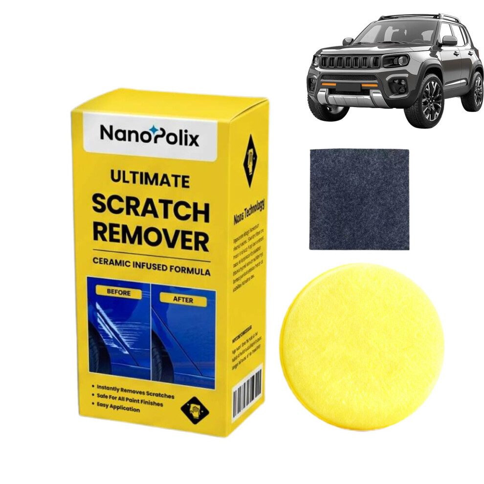 Nanopolix Scratch Remover- 100G, The Magic 60-Second Fix For Allcar Light/Red 5000617165326