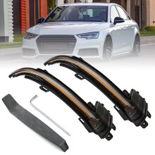 GEARCELL LED Dynamic Turn Signal Light Wing Mirror Turn Signal Light