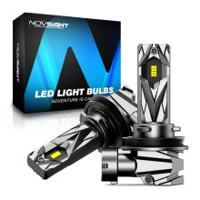 NOVSIGHT H11 LED Headlight Bulbs, 20,000LM, Fanless, Plug & Play, 2 Pack