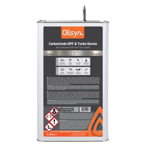 Oilsyn CarbonCode Complete Diesel DPF, Turbo & CAT Cleaner. Max
