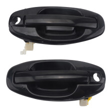 Outer Black Plastic Door Handle Set for 2001-2006 Santa Fe (Front Outer Door Handle)