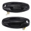 Outer Black Plastic Door Handle Set for 2001-2006  Santa Fe (Front Outer Door Handle) 1