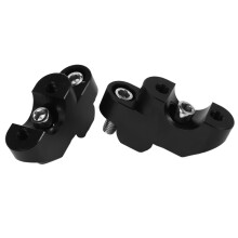 Motocykl Kierownica Piony Zaciskowe Mocowanie Zaciskowe do XT660Z Tenere XT 660 z (Czarny)