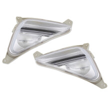 1Pair Car Rear Bumper Fog Light Parking Warning Reflector Taillights Brake Lamp for  Forte 2019 2020