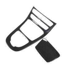 Acouto Abdos Contrôle de Centre de Voiture Panneau de Changement de Vitesse Couverture DéCorative pour Classe E W213