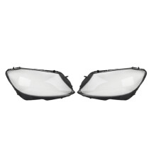 1Pair Car Clear Headlight light lamp Lens Cover light lamp Cover For W205 C180 C200 C260L C280 C300 2015-2017