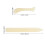 5Pièces Outils Plastique Beige Pour Finitions Cuir 2