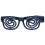 8Pièces Lunettes Lumineuses LED Pour Soirée Disco Fun 2