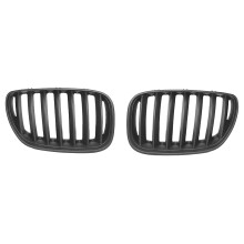 Grille Bumper Grills Matte Black Grill Front Replacement Kidney Grill for E53 X5 LCI 04-06