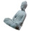 3Stk Grau Buddha Figur Aus Kunststein Aquarium Zen 11