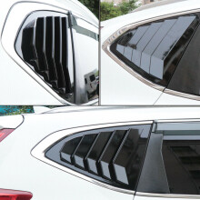 for CR-V CRV 2017-2020 Gloss Black ABS Side Vent Window Scoop Louver Trim Scoop