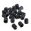 10 pcs Tyre Valve Caps, Universal Dust Cap - Black Stem Caps - Used 1