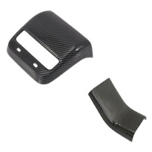 Para Model 3 2017-2020 VentilacióN de Aire Central de la Consola Trasera del Coche Cubierta del Marco de Salida Adorno Anti Patada de Caja de