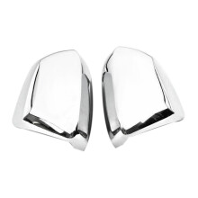 for   2019 2020 Silver Chrome Rearview Mirror Housing Decoration Cover Cap -Side Door Mirror Cover